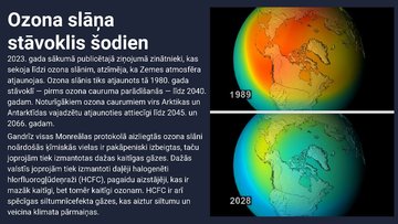 Presentations 'Ozona slāņa izzušana', 7.