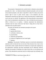 Research Papers 'Substantive and Procedural Principles of Administrative Law', 5.