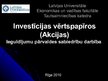Presentations 'Investīcijas vērtspapīros', 2.