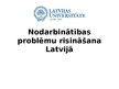 Presentations 'Nodarbinātības problēmas risināšana Latvijā', 1.