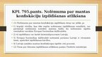 Presentations 'ES dalībvalstī piemērotas mantas konfiskācijas izpilde Latvijā', 10.