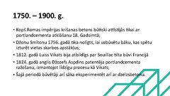 Presentations 'Betons un tā vēsture', 12.