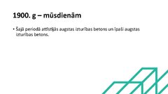 Presentations 'Betons un tā vēsture', 14.
