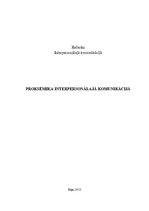 Research Papers 'Proksēmika interpersonālajā komunikācijā', 1.