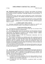 Samples 'Standarta darba līgums ar pārbaudes laiku', 6.