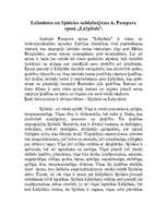 Essays 'Laimdotas un Spīdalas salīdzinājums A.Pumpura eposā "Lāčplēsis"', 1.
