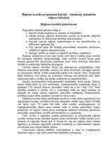 Research Papers 'Reģionu izveides programma Latvijā - risinājumi optimālam reģionu lielumam', 1.