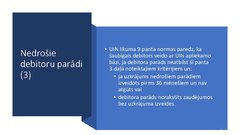 Presentations 'Debitori', 7.