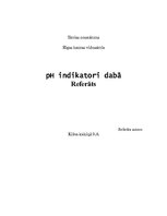 Research Papers 'pH indikatori dabā', 1.