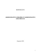 Research Papers 'Administratīvā atbildība un administratīvā soda process', 1.