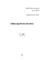 Research Papers 'Apģēbi un aksesuāri senajā Indijā', 1.
