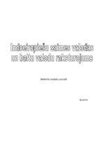 Summaries, Notes 'Indoeiropiešu saimes valodas un baltu valodu raksturojums', 1.