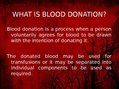Presentations 'Blood Donation', 2.