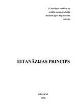 Research Papers 'Eitanāzijas princips', 1.