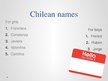 Presentations 'Chile', 12.