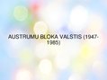 Presentations 'Austrumu bloka valstis', 1.