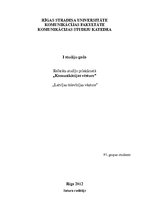 Research Papers 'Latvijas televīzijas vēsture', 1.