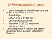 Presentations 'My Motherland Latvia', 2.