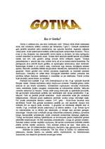 Research Papers 'Gotika', 1.