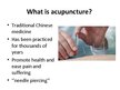Presentations 'Acupuncture', 2.