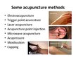 Presentations 'Acupuncture', 7.