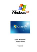 Presentations 'Windows XP un Windows 7 salīdzinājums', 1.