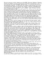Essays 'The History of Computers (1946-1992)', 1.