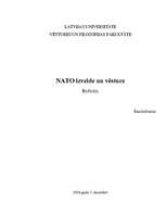 Research Papers 'NATO izveide un vēsture', 1.