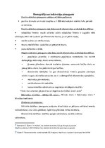 Summaries, Notes 'Demogrāfija un iedzīvotāju pieaugums', 1.