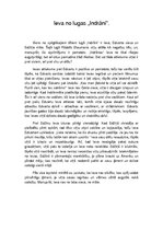 Essays 'Ieva no lugas "Indrāni"', 1.