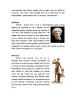 Summaries, Notes 'Grieķu mitoloģija', 3.