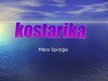 Presentations 'Kostarika', 1.