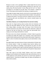Essays 'The influence of advertising on young people', 3.