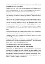 Essays 'The influence of advertising on young people', 5.