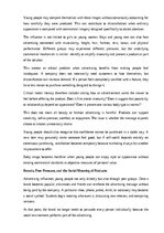 Essays 'The influence of advertising on young people', 6.