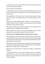 Essays 'The influence of advertising on young people', 8.