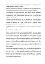 Essays 'The influence of advertising on young people', 10.