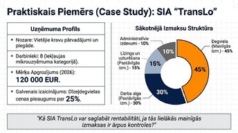 Presentations 'Budžeta un peļņas pieauguma savstarpējā saistība', 6.
