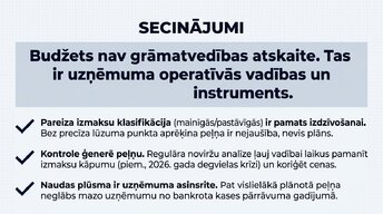 Presentations 'Budžeta un peļņas pieauguma savstarpējā saistība', 13.