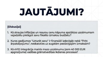 Presentations 'Budžeta un peļņas pieauguma savstarpējā saistība', 15.