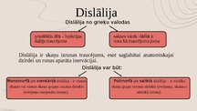 Presentations 'Dislālija - artikulācijas traucējumi perifērajā runas aparātā', 5.