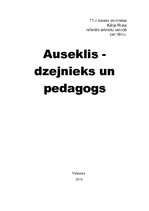 Research Papers 'Auseklis - dzejnieks un pedagogs', 3.