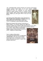 Summaries, Notes 'Renesanses laika mākslinieki', 2.