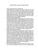 Summaries, Notes 'Gundegas Repšes darba "Ugunszīme" fragmenta analīze', 1.