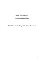 Research Papers 'Kopējā lauksaimniecības politika Eiropas Savienībā', 1.
