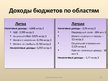 Presentations 'Сравнение госбюджетов Латвии и Литвы', 10.