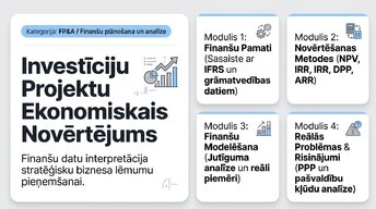 Presentations 'Investīciju projektu ekonomiskais novērtējums', 1.