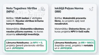 Presentations 'Investīciju projektu ekonomiskais novērtējums', 5.