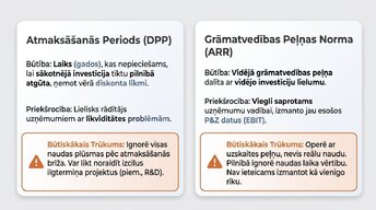 Presentations 'Investīciju projektu ekonomiskais novērtējums', 6.