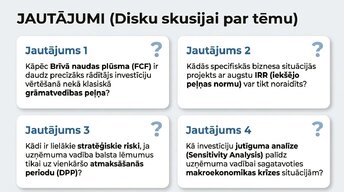 Presentations 'Investīciju projektu ekonomiskais novērtējums', 13.